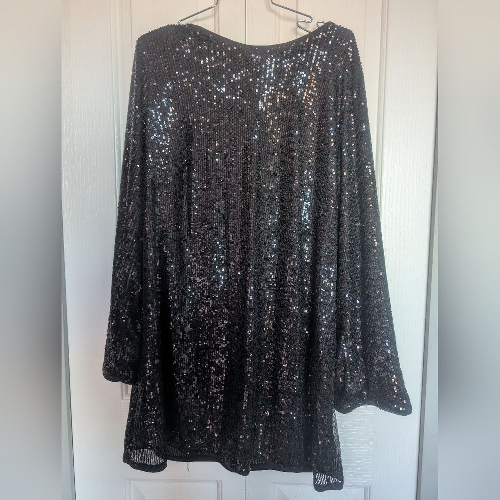 H&M sequin dress Sz L
